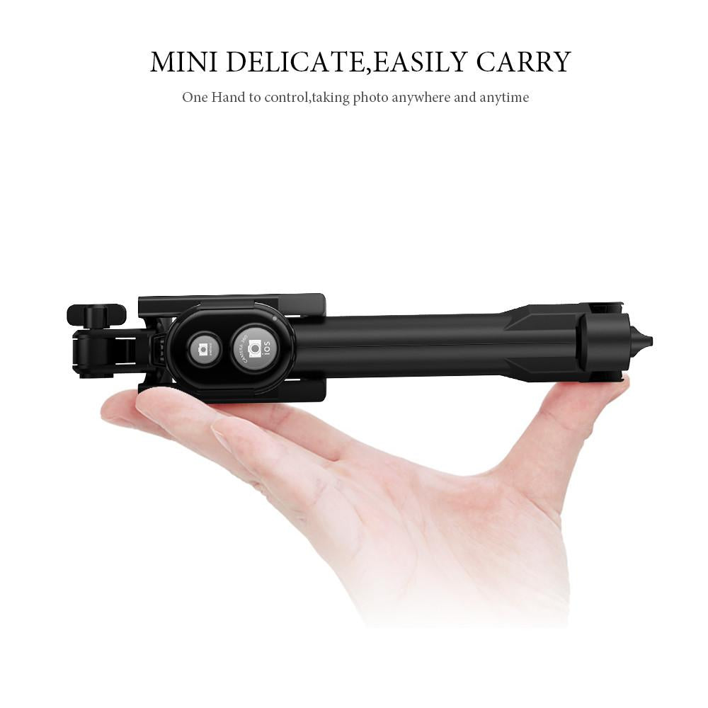 Bluetooth Selfie Stick With Tripod And Bluetooth Remote Control