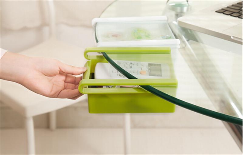 Smart Fridge Organizer Storage Box for Kitchen Fridge And Freezer and Desk Organizer