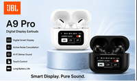 JBL A9 Pro Wireless Earbuds with LED Touch Screen
