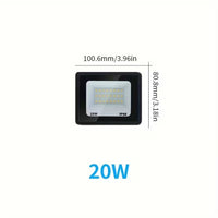 Led Floodlight 50w 100w 200w 400w 500w Ac165-265v Spotlight Ip66 Waterproof