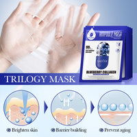 Natural Essence Face Mask 5 Flavour (Organic Collagen Fruits Facial Sheet Mask)