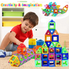 Diy Magnetic Building Blocks, Large Stem Construction Toy Set, Educational