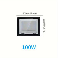 Led Floodlight 50w 100w 200w 400w 500w Ac165-265v Spotlight Ip66 Waterproof