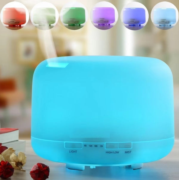 Household 7 Color Changing Rainbow LED Light 500ml Classic Portable Aroma
