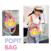 Pop Purse Silicone Sensory Unicorn Push Pop Bubble Bag Crossbody Bag