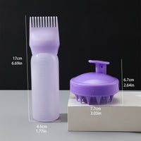 Silicone Scalp Massager & Shampoo Brush - Fragrance-Free, Battery-Free Hair and Body Scrubber for Deep Cleaning and Relaxation