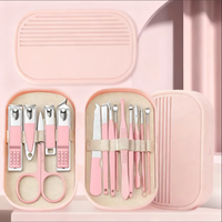 Nail Clipper 19 PC Silver Stainless Steel Nail Cutter Cutter Fingernail