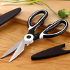 1pc Stainless Steel Multi-Purpose Scissors - Heavy-Duty, Abrasion-Resistant
