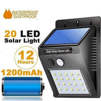 Smart Solar Light with Motion Sensor LED Wireless Weatherproof Light