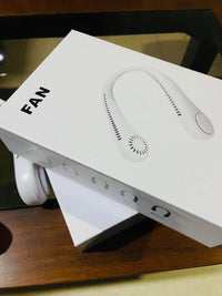 Foldable Bladeless Wearable Neck Fan Travel & Sports