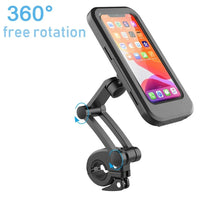 Universal 360Ã‚Â° Waterproof Motorcycle Bike Phone Holder