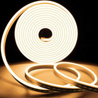 Lqhzmyy RGB Neon Light Strip with 24-Key Touchscreen Remote - USB-Powered