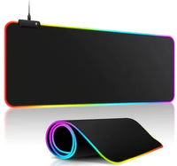 Large Gaming Mouse Pad Light Modes Touch Control Extended Soft Computer