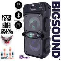Bluetooth Rechargeable Speaker with FM Radio, TF Memory Card Reader and USB