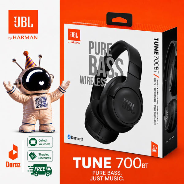 JBL Tune 700BT Wireless Bluetooth Headphone High Quality