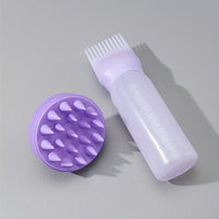 Silicone Scalp Massager & Shampoo Brush - Fragrance-Free, Battery-Free Hair and Body Scrubber for Deep Cleaning and Relaxation