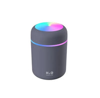 Portable LED Light Mini 300ml H2o Spray Mist Humidifier Double Wet Aroma
