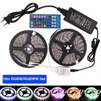 12v LED Light Strip 10m/5m 16.4ft RGB LED Tape Lights RGB Rope Lights 16