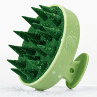 Silicone Scalp Massager & Shampoo Brush - Fragrance-Free, Battery-Free Hair and Body Scrubber for Deep Cleaning and Relaxation