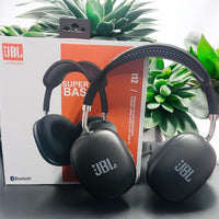 I12 Foldable Wireless Bluetooth Headphones with Stereo Sound Built in