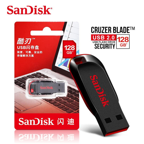 Sandisk Cruzer Blade 4gb,8gb,16gb, 32gb,64gb Pen Drive USB 3.0 USB Flash