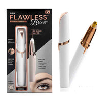 Flawless Beauty Eyebrows Remover Trimmer Razor Shaver Electric Facial Hair