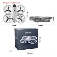 Kids Flying Toy - L88 Drone(S106) 4K Dual Camera Mini Quadcopter L88 Drone with Optical Flow Hover & Brushless Motor L88 Drone - Premium Quality