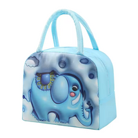 Portable Lunch Box Bag Cute Bento Pack Insulated with 3d Pattern
