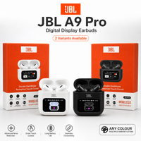 JBL A9 Pro Wireless Earbuds with LED Touch Screen