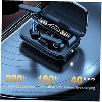 M10 & M11 TWS Mini Earphone With LED Digital Display Touch IPX7 Waterproof Wireless Bluetooth Headphone With 3300MAh Charging Box , X15 Earbuds
