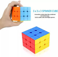 3x3x3 Rubik Cube - Sticker Less QiYi Smooth Speed Magic Cube