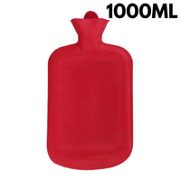 Rubber Hot Water Bag. Bottle (500ml & 1000ml 1750ml Capacity). Pain Relief.