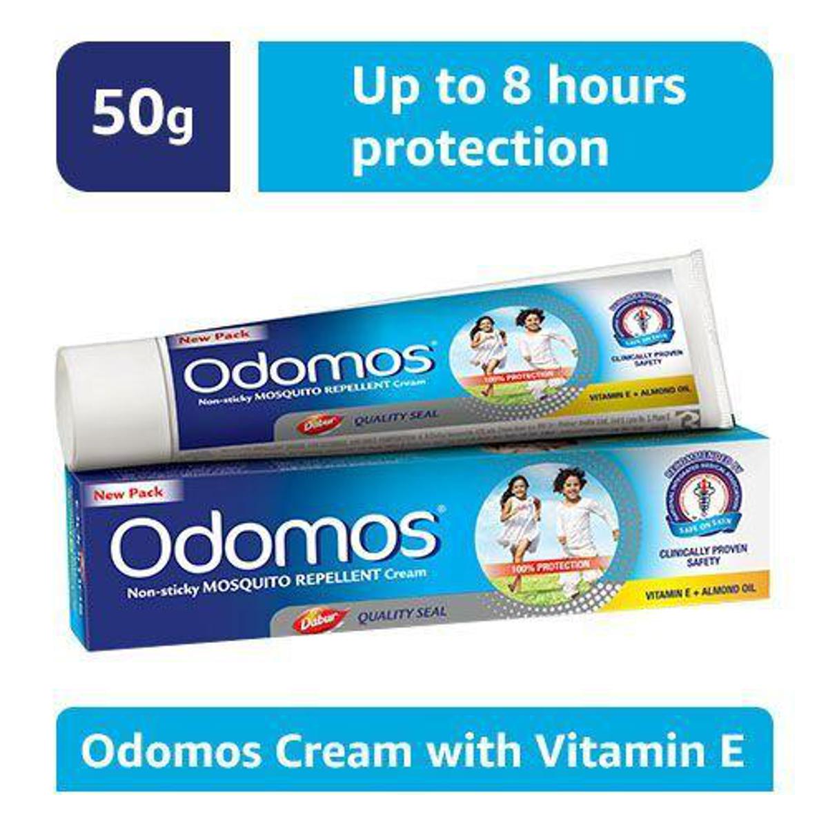 Odomos Non-Sticky Mosquito Repellent Cream 50g