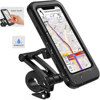Universal 360Ã‚Â° Waterproof Motorcycle Bike Phone Holder