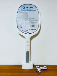 Electronic Rechargeable Mosquito Bat Racket Swatter Killer Bat Insect