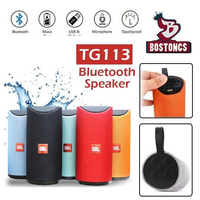 TG 113 T&g Wireless Bluetooth Portable Outdoor Speakers Stereo Music