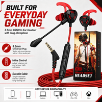 Headset Gamer Headphones Wired Earphone Gaming Earbuds With Mic For Pubg PS4 CSGO Casque Phone Tablet Laptop Universal Game