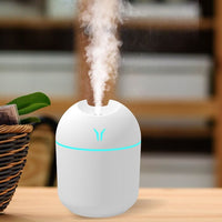 250ml USB Mini Aromatherapy Humidifier with LED Lamp