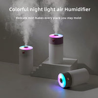 Mini LED Humidifier & Aromatherapy Diffuser USB Desk & Car