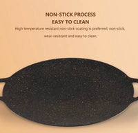 28cm Non-Stick Korean BBQ Grill Pan Camping & Outdoor