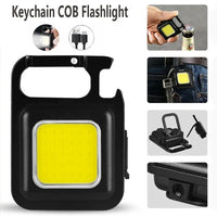 30 COB Rechargeable LED Light Mini Keychain Work Lamp Multifunctional Indoor