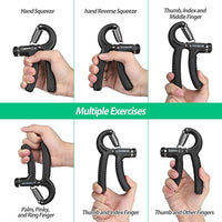 Adjustable Heavy Grips Hand Gripper Gym Power Fitness Hand Exerciser Grip