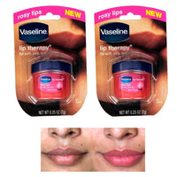 Vaseline Rosy Lips Lip Therapy Jelly Lip Balm - 0.25oz