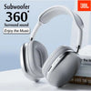 I12 Foldable Wireless Bluetooth Headphones with Stereo Sound Built in