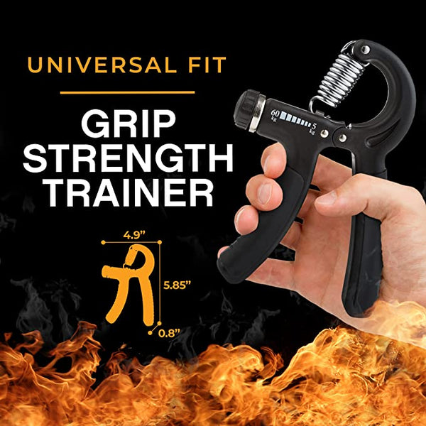 Adjustable Heavy Grips Hand Gripper Gym Power Fitness Hand Exerciser Grip