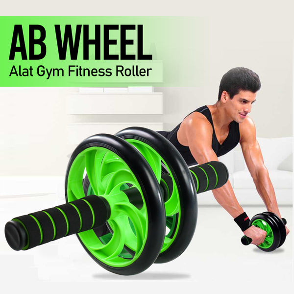 Abdominal Ab Wheel Home Gym with Knee Pad for Core Training Abdominal