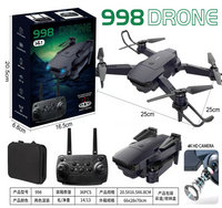 998 Pro Foldable Drone with Dual Camera - Mini Drone for Aerial Photography