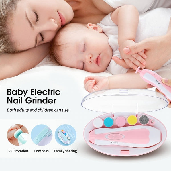 Baby Nail Clippers Safe Electric Baby Nail Trimmer, Baby Nail File Kit Born