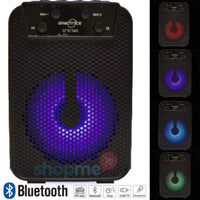 Wireless Portable Bluetooth Speaker with Micro Sd, USB Flash & FM Radio