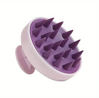 Silicone Scalp Massager & Shampoo Brush - Fragrance-Free, Battery-Free Hair and Body Scrubber for Deep Cleaning and Relaxation